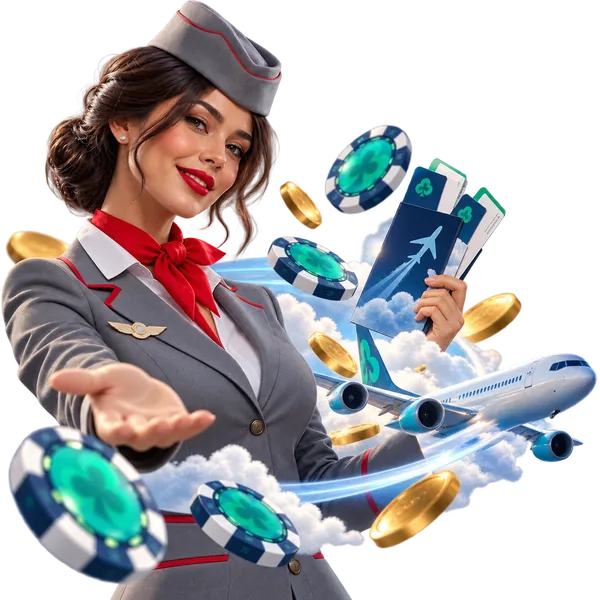 Winairlines promotion illustration